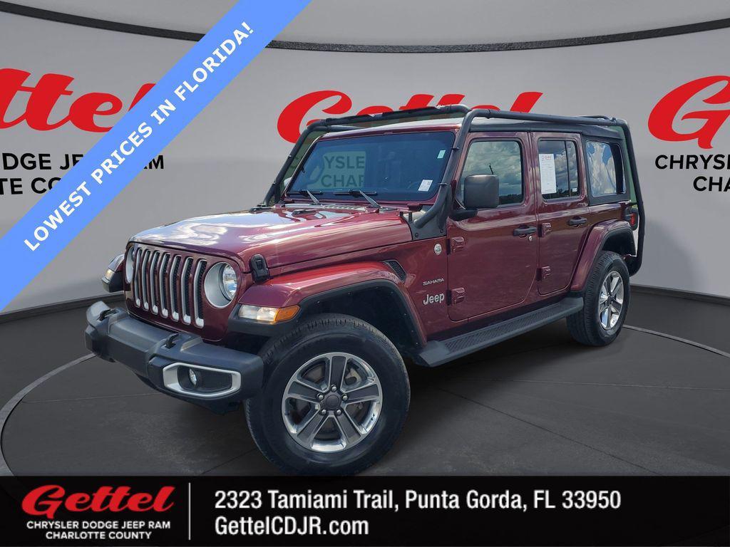 used 2022 Jeep Wrangler Unlimited car, priced at $30,299