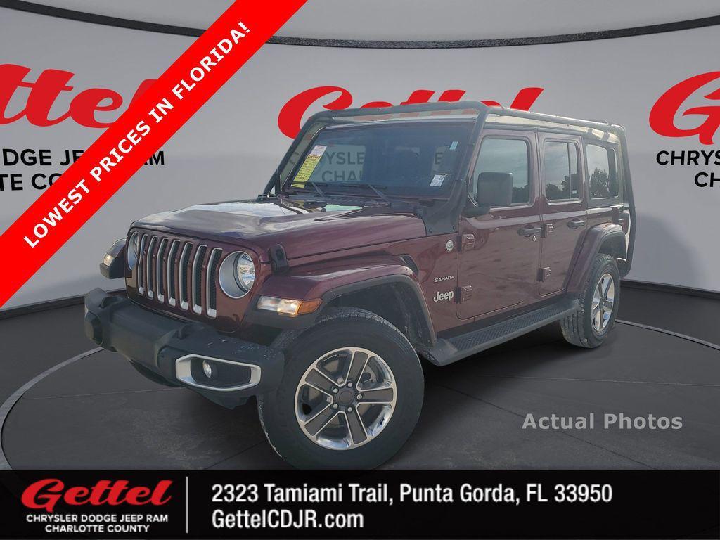 used 2022 Jeep Wrangler Unlimited car, priced at $32,765