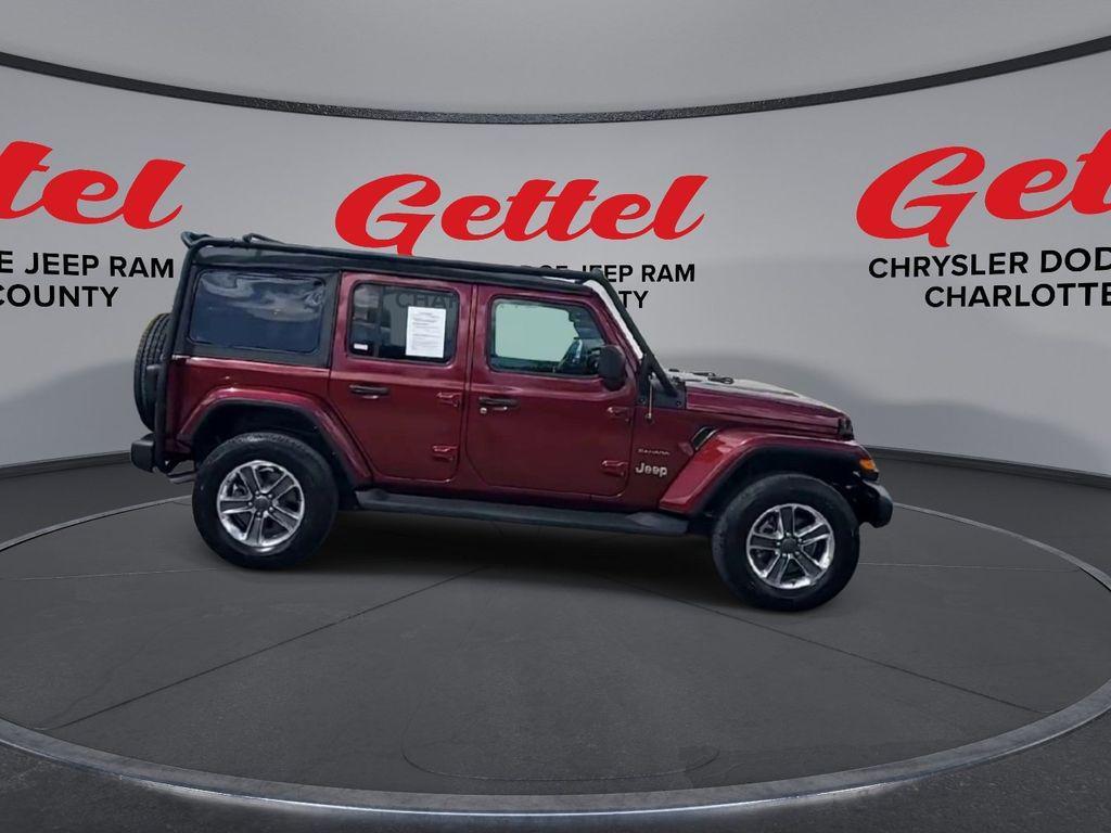 used 2022 Jeep Wrangler Unlimited car, priced at $29,799