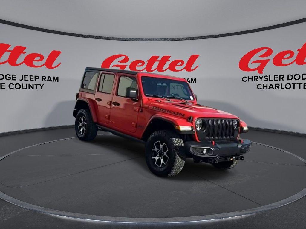 used 2021 Jeep Wrangler Unlimited car, priced at $35,800