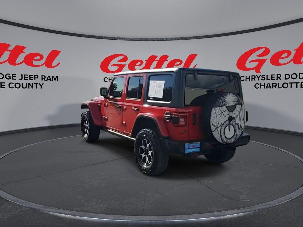 used 2021 Jeep Wrangler Unlimited car, priced at $35,800