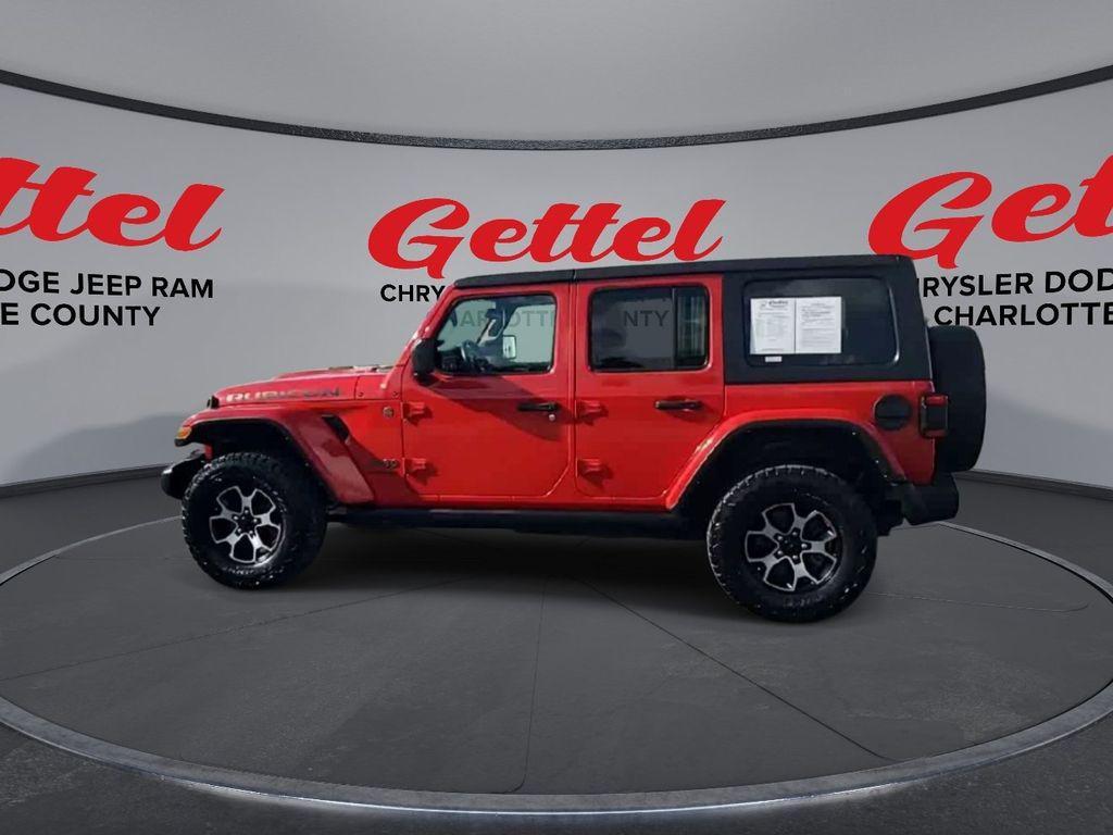 used 2021 Jeep Wrangler Unlimited car, priced at $35,800