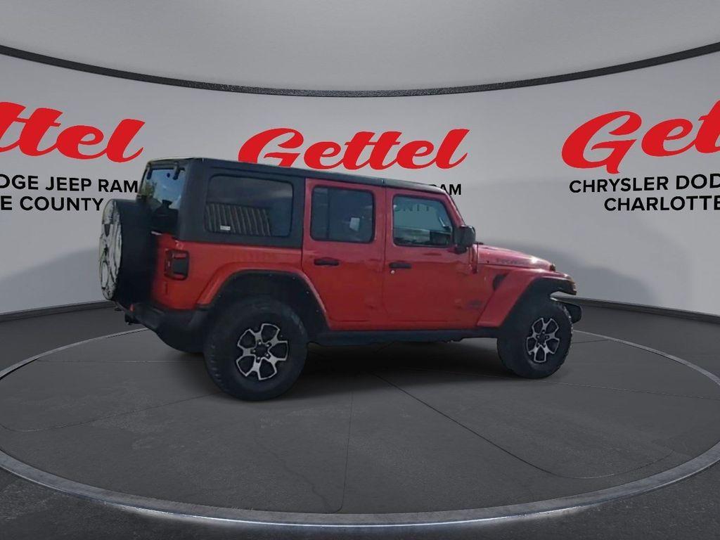 used 2021 Jeep Wrangler Unlimited car, priced at $38,999