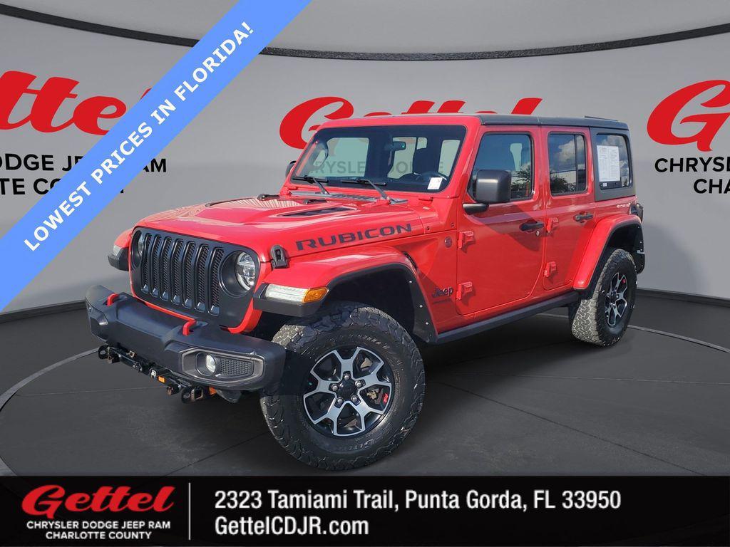 used 2021 Jeep Wrangler Unlimited car, priced at $38,999