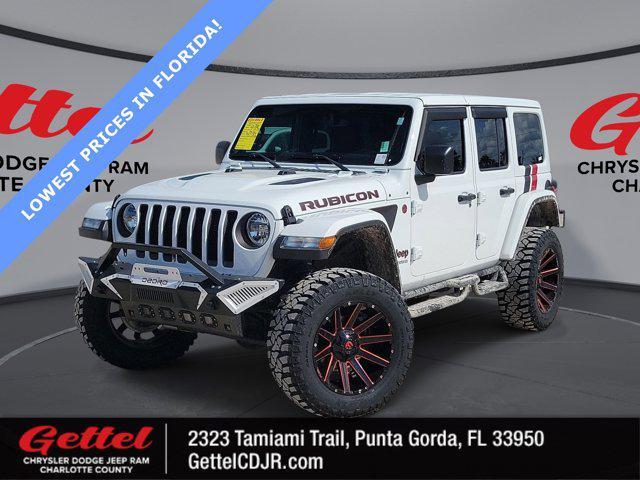 used 2020 Jeep Wrangler Unlimited car, priced at $31,799