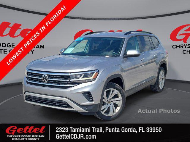 used 2022 Volkswagen Atlas car, priced at $24,999