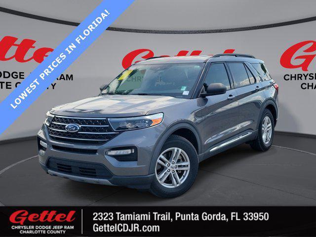 used 2021 Ford Explorer car, priced at $18,985