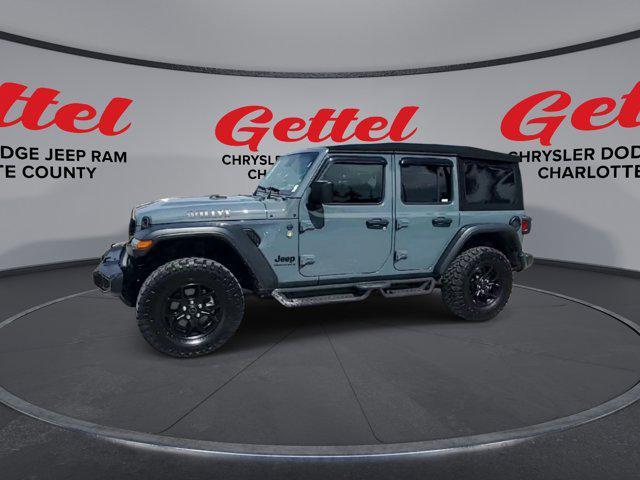 used 2024 Jeep Wrangler car, priced at $41,490