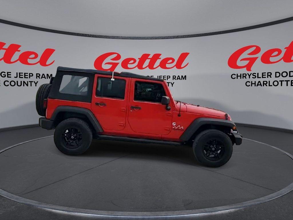 used 2016 Jeep Wrangler Unlimited car, priced at $15,988