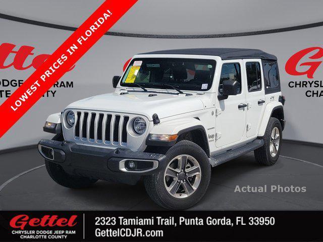 used 2020 Jeep Wrangler Unlimited car, priced at $27,790