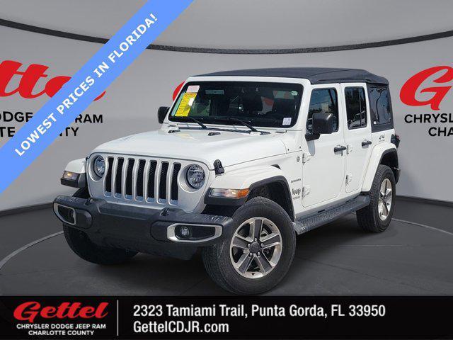 used 2020 Jeep Wrangler Unlimited car, priced at $27,790