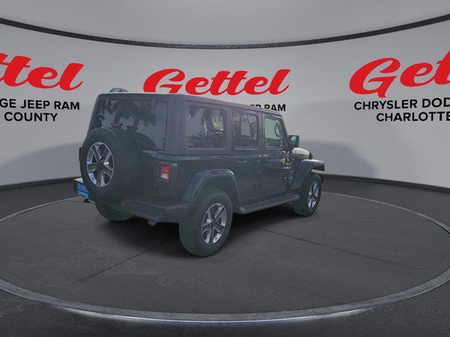 used 2021 Jeep Wrangler Unlimited car, priced at $25,100