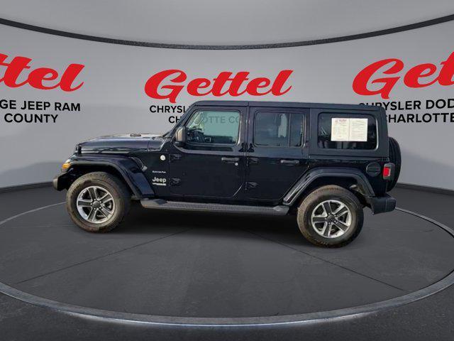 used 2021 Jeep Wrangler Unlimited car, priced at $25,100