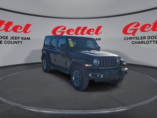 used 2021 Jeep Wrangler Unlimited car, priced at $31,499