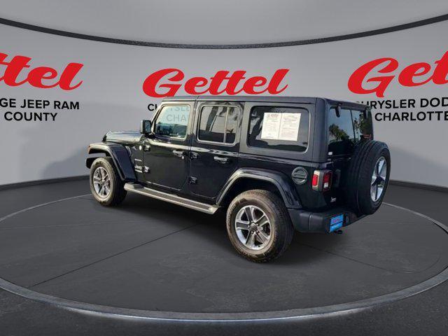 used 2021 Jeep Wrangler Unlimited car, priced at $25,100