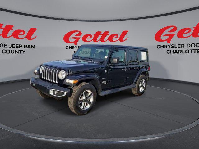 used 2021 Jeep Wrangler Unlimited car, priced at $25,100