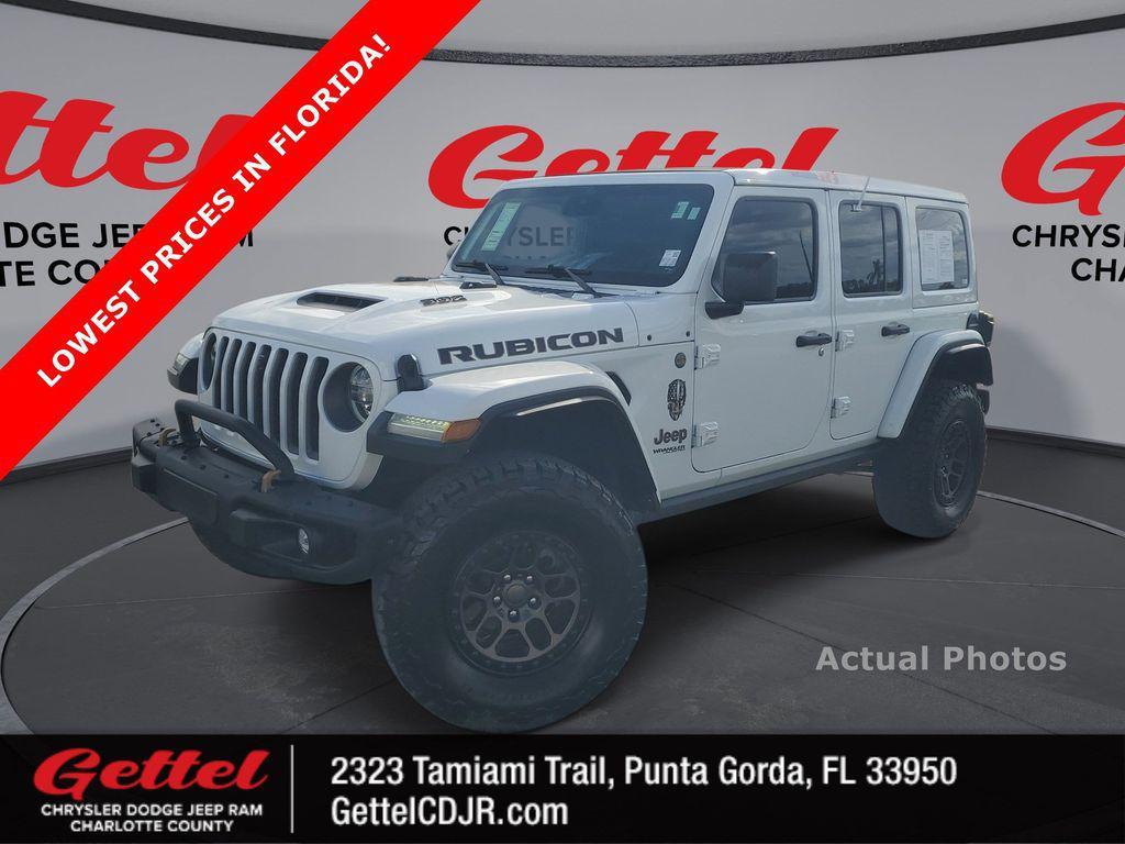 used 2022 Jeep Wrangler Unlimited car, priced at $57,228