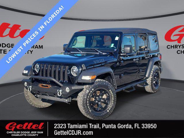 used 2023 Jeep Wrangler car, priced at $33,616