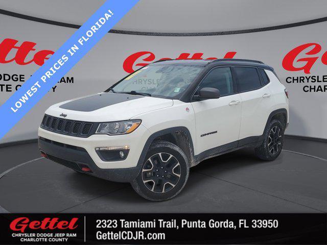 used 2020 Jeep Compass car, priced at $16,521