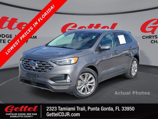 used 2022 Ford Edge car, priced at $20,500