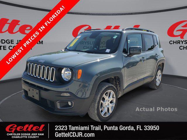 used 2018 Jeep Renegade car, priced at $14,809