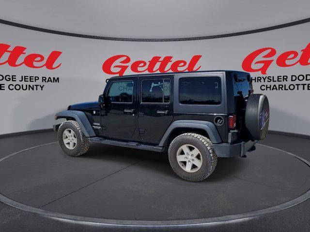 used 2017 Jeep Wrangler Unlimited car, priced at $22,158