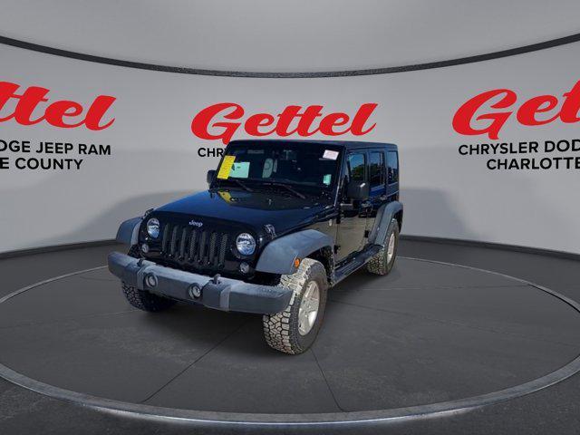 used 2017 Jeep Wrangler Unlimited car, priced at $22,158