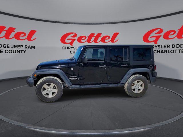 used 2017 Jeep Wrangler Unlimited car, priced at $22,158