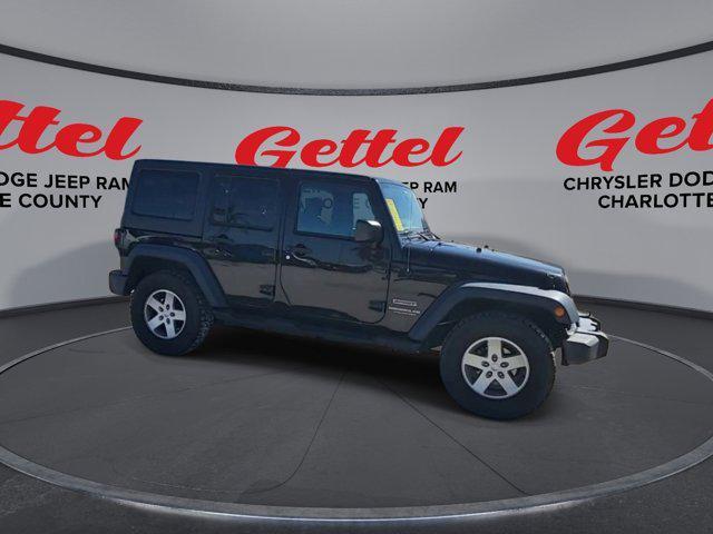 used 2017 Jeep Wrangler Unlimited car, priced at $22,158