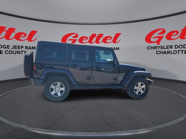 used 2017 Jeep Wrangler Unlimited car, priced at $22,158