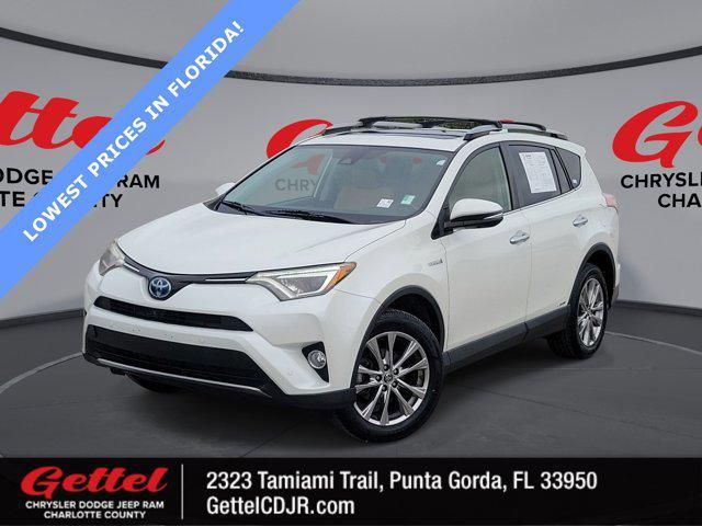 used 2017 Toyota RAV4 Hybrid car, priced at $19,324