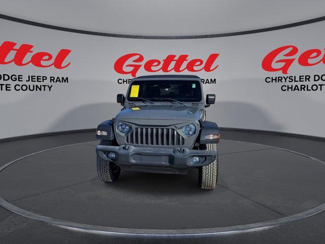 used 2021 Jeep Wrangler Unlimited car, priced at $26,914