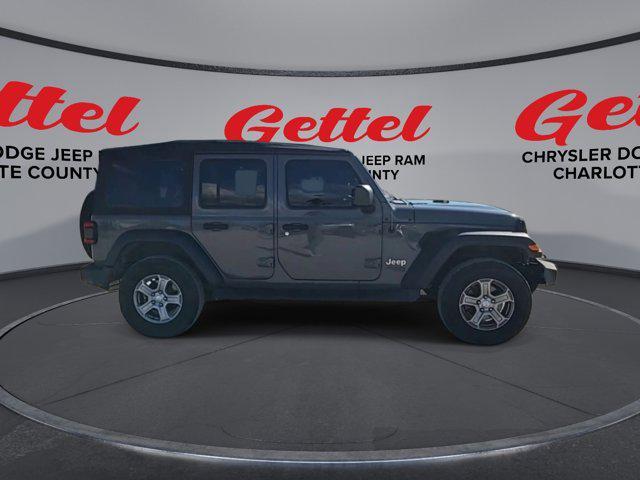 used 2021 Jeep Wrangler Unlimited car, priced at $26,914