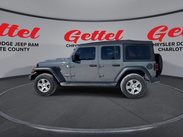 used 2021 Jeep Wrangler Unlimited car, priced at $30,375