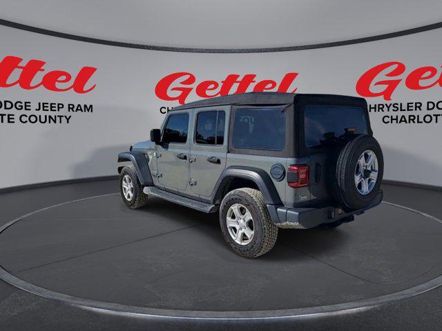 used 2021 Jeep Wrangler Unlimited car, priced at $26,914