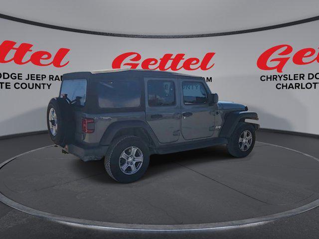 used 2021 Jeep Wrangler Unlimited car, priced at $26,914