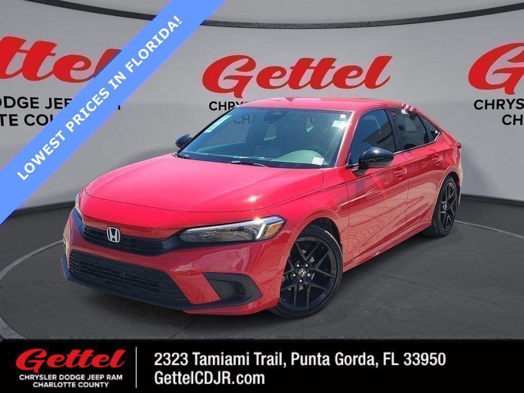 used 2023 Honda Civic car, priced at $22,499