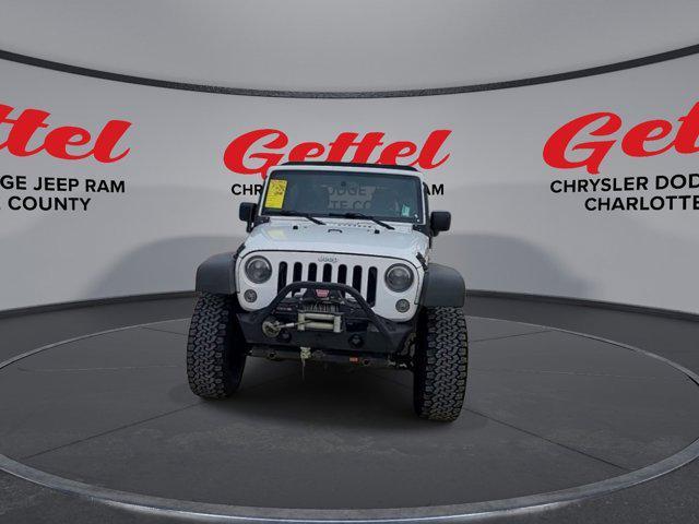 used 2016 Jeep Wrangler Unlimited car, priced at $18,505