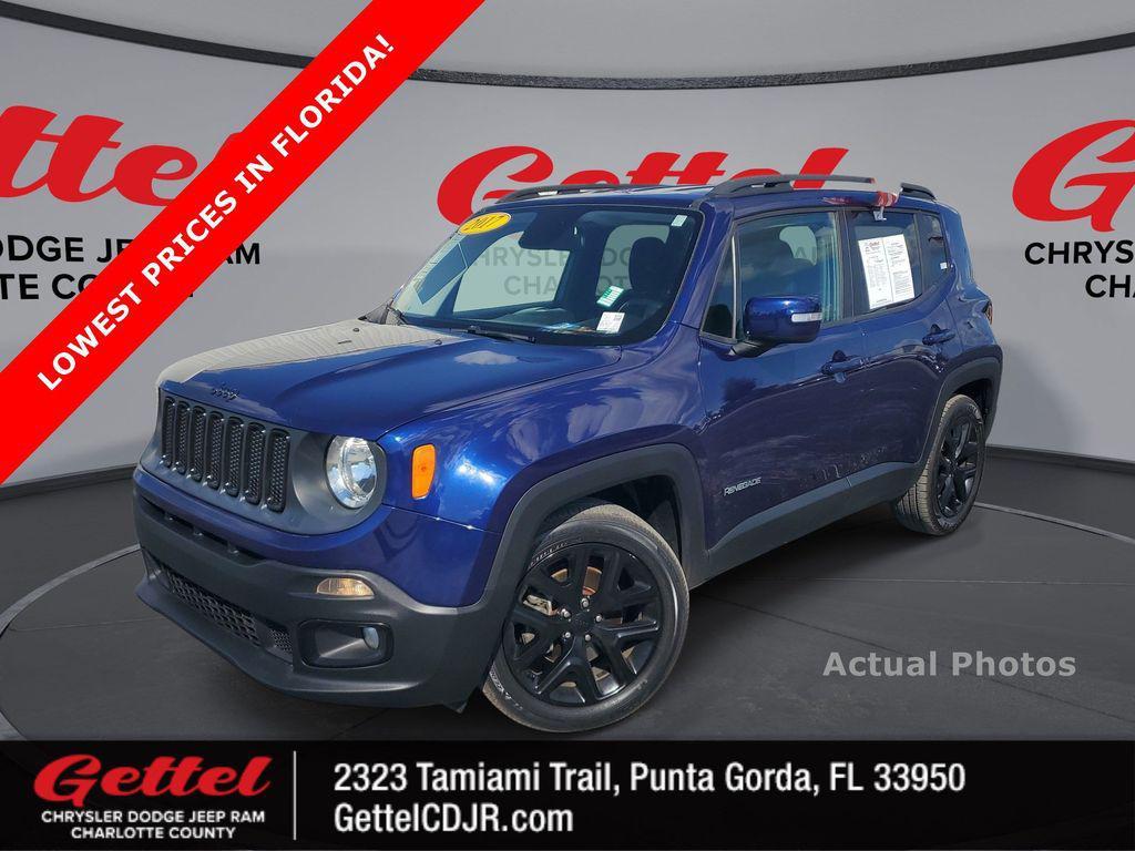 used 2017 Jeep Renegade car, priced at $11,250
