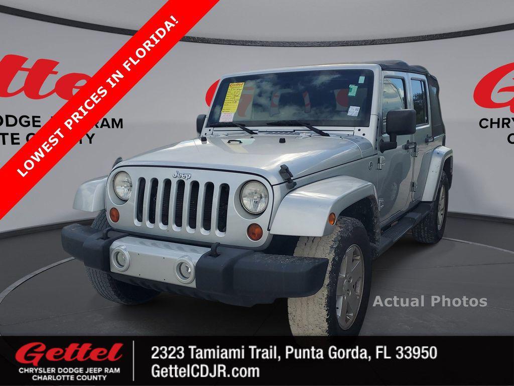 used 2012 Jeep Wrangler Unlimited car, priced at $15,823