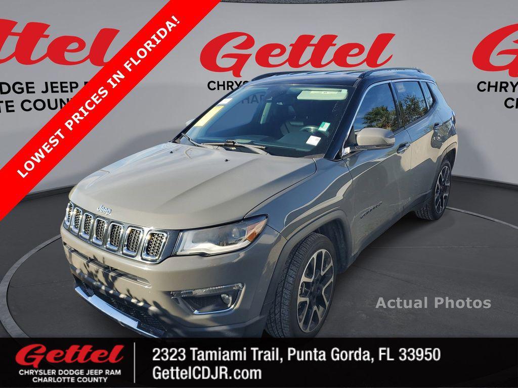 used 2021 Jeep Compass car, priced at $16,950