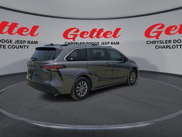 used 2021 Toyota Sienna car, priced at $27,223