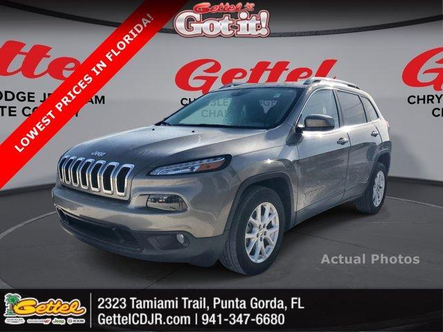 used 2017 Jeep Cherokee car, priced at $17,477