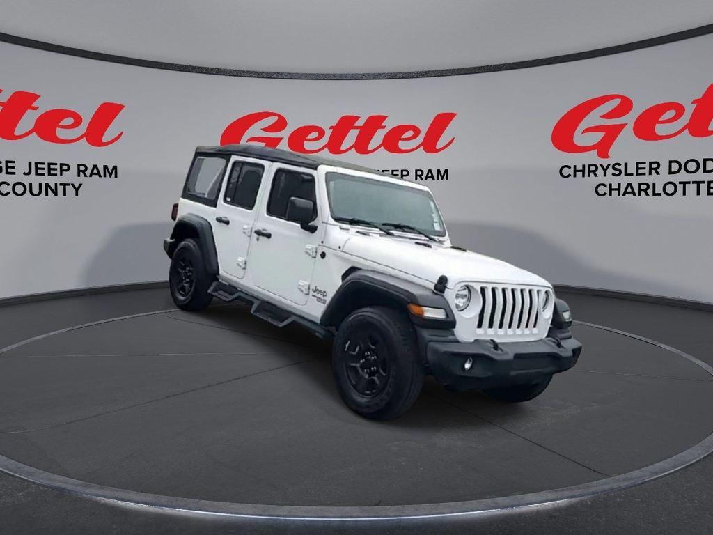 used 2020 Jeep Wrangler Unlimited car, priced at $26,299