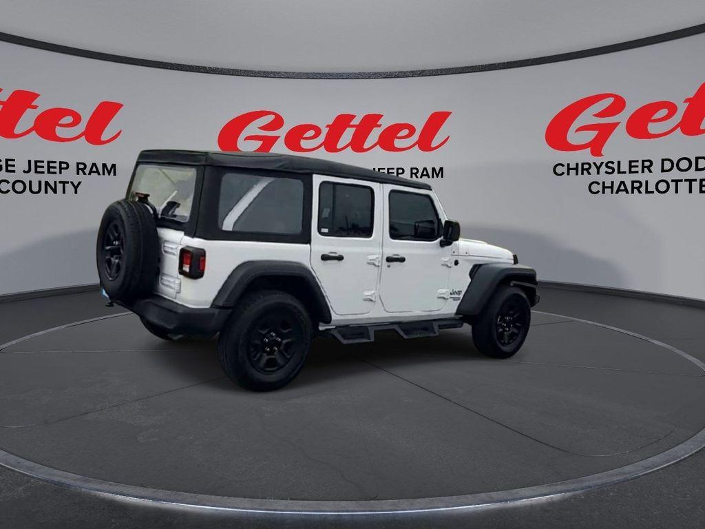 used 2020 Jeep Wrangler Unlimited car, priced at $26,299
