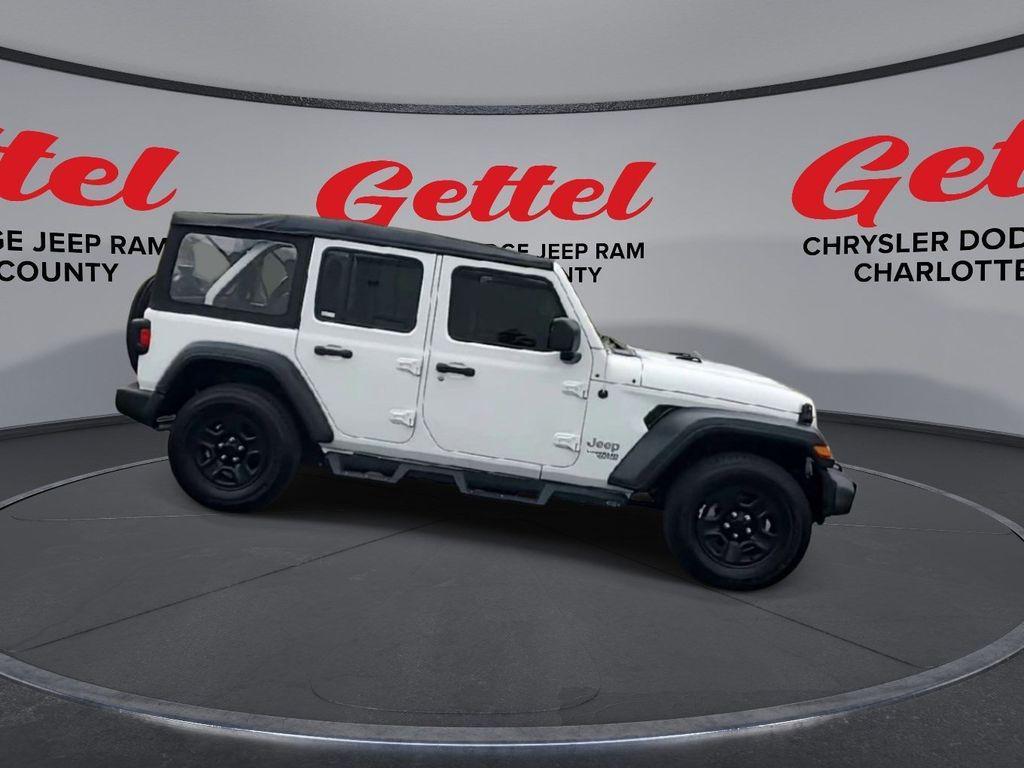 used 2020 Jeep Wrangler Unlimited car, priced at $26,299