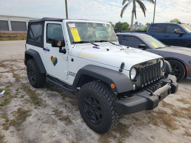 used 2017 Jeep Wrangler car, priced at $21,299