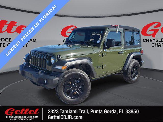 used 2023 Jeep Wrangler car, priced at $29,699
