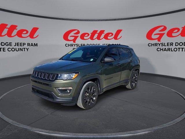 used 2021 Jeep Compass car, priced at $17,899