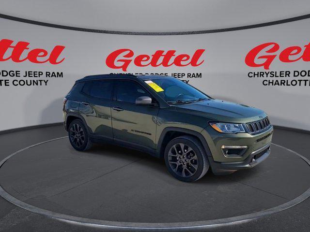 used 2021 Jeep Compass car, priced at $17,899